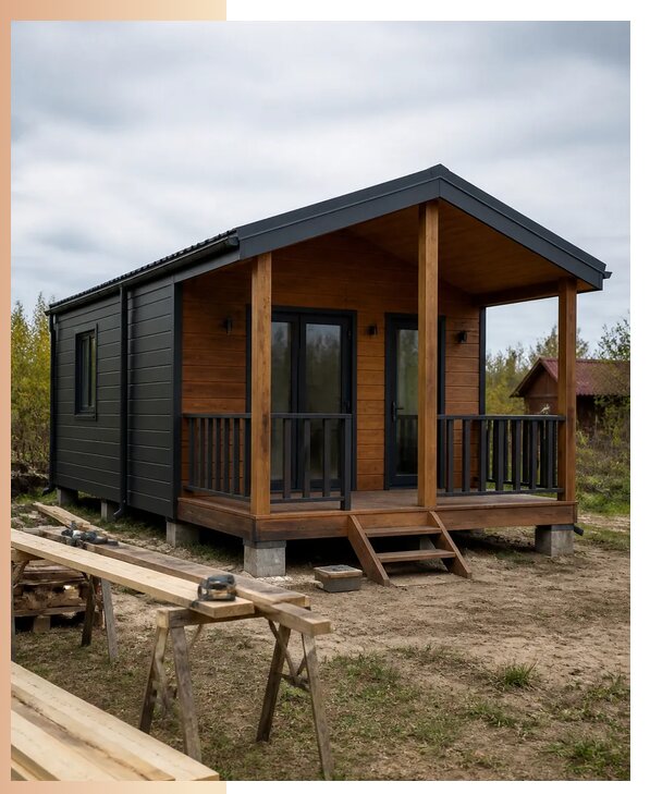 Изготовление и аренда дачных домиков под ключ в Нальчике